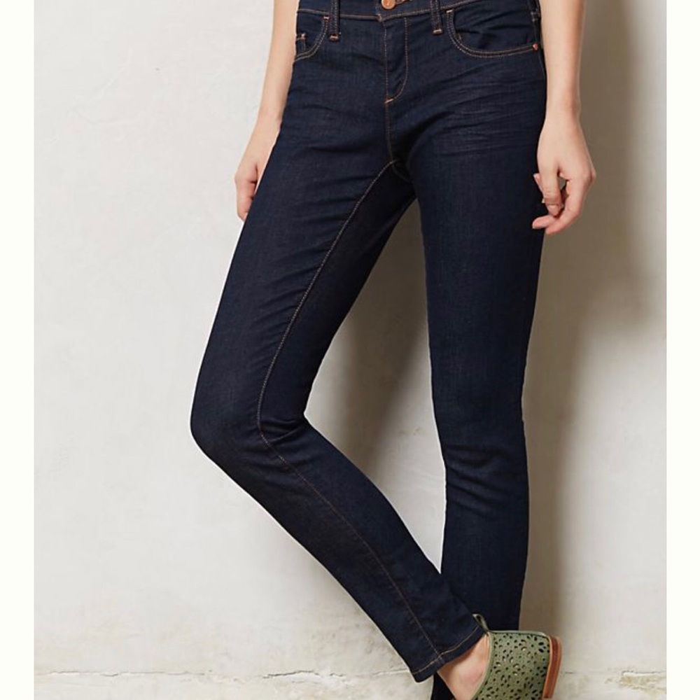 Pilcro + The Letterpress Serif Legging Jeans